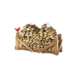 Log Pile Dept. 56 Village