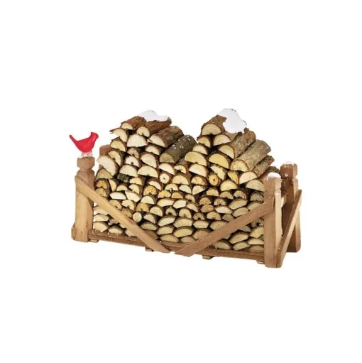 Log Pile Dept. 56 Village