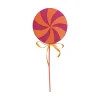Lollipop Pick, Pink & Orange