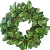 Magnolia Leaf Twig Wreath, 30"