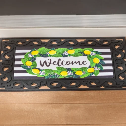Magnolia Leaves and Lemon Sassafras Switch Mat