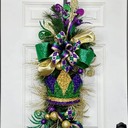 Mardi Gras Crown Ornament