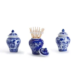 Mini Ginger Jar Toothpick Holder