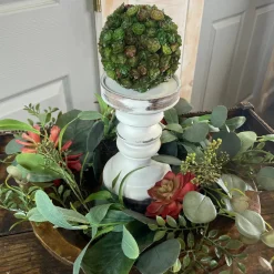 Mixed Succulent Wreath 6