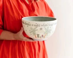 O Holy Night Footed Bowl