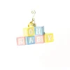 Oh Baby Blocks Shaped Ornament