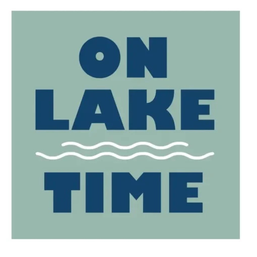 On Lake Time Cocktail Napkins