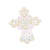 Pastel Fanciful Cross Big Attachment by Happy Everything!