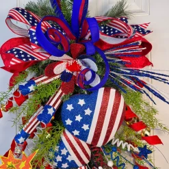 Patriotic Burst Teardrop