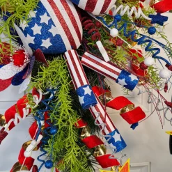 Patriotic Burst Teardrop