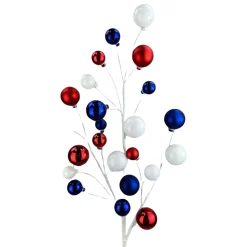 Patriotic Ornament Spray
