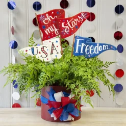 Patriotic Pennant Flag
