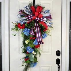 Patriotic Petals Teardrop