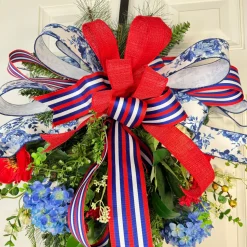 Patriotic Petals Teardrop