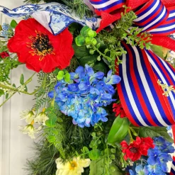Patriotic Petals Teardrop