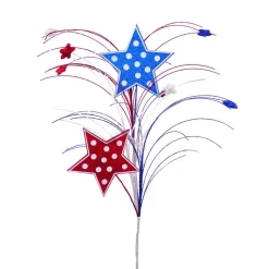Patriotic Polkadot Star Spray