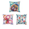 Patterned Friends Pillow