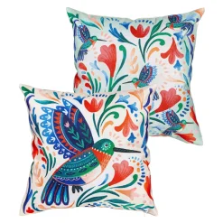Patterned Friends Pillow