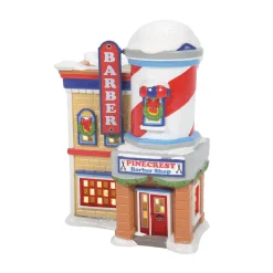 Pinecrest Barber Shop, Dept. 56 Village