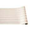 Pink & Gold Awning Stripe Runner
