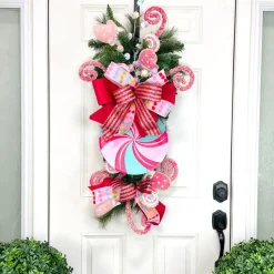 Pink and White Mitten Spray