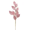Pink Beaded Tip Leaf Spray