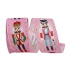 Pink Nutcracker Ribbon, 2.5" X 10YD