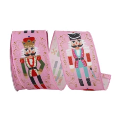 Pink Nutcracker Ribbon, 2.5" X 10YD
