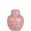 Pink Round Jar