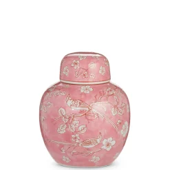 Pink Round Jar