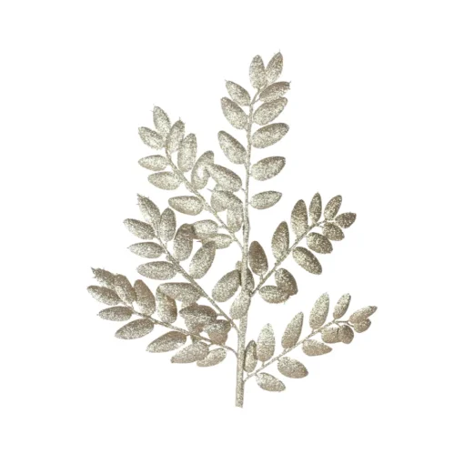 Platinum Honey Locust Glitter Spray, 22"