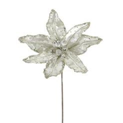 Platinum Jewel Glitter Lily Stem