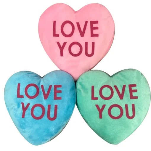 Plush Love You Heart