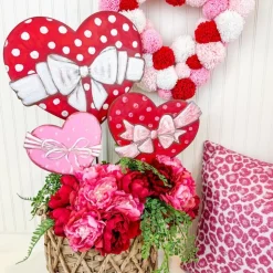 Polka Dot Heart, Medium