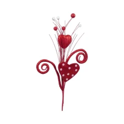 Polka Dot Heart Spray, 19"