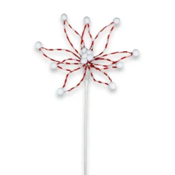 Pom Loop Poinsettia Stem