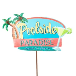 “Poolside Paradise” Sign