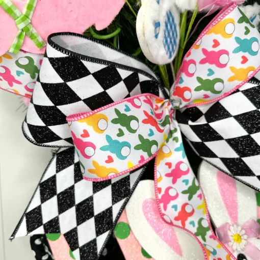 Poplin Easter Bunny Ribbon, 2.5" X 10YD