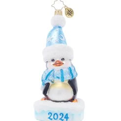2024 Precious Blue Penguin by Christopher Radko