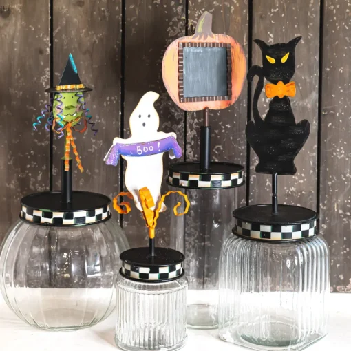 Pumpkin Chalkboard Finial