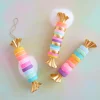 Rainbow Taffy Candy Display by Glitterville
