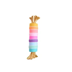 Rainbow Taffy Candy Display by Glitterville