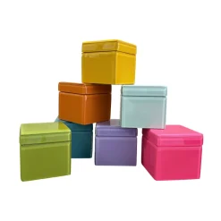 Rainbow Trinket Box by Glitterville