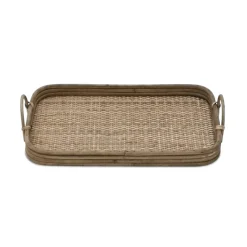 Rattan Rectangular Tray