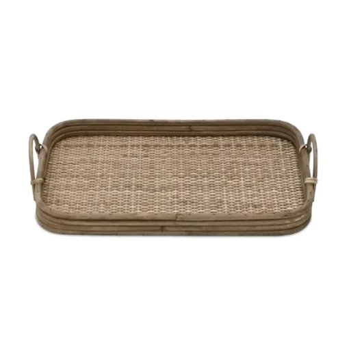 Rattan Rectangular Tray