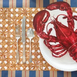 Rattan Weave Placemat Set
