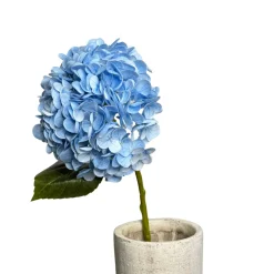 Real Touch Blue Hydrangea Stem