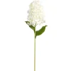 Real Touch White Hydrangea Stem
