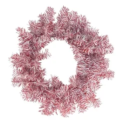 Red and White Wreath
