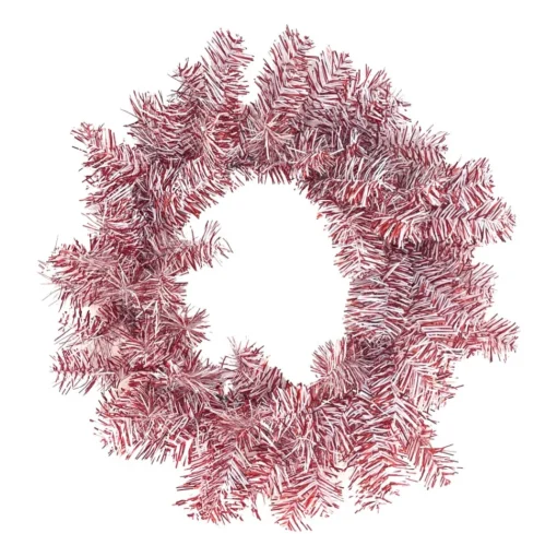 Red and White Wreath